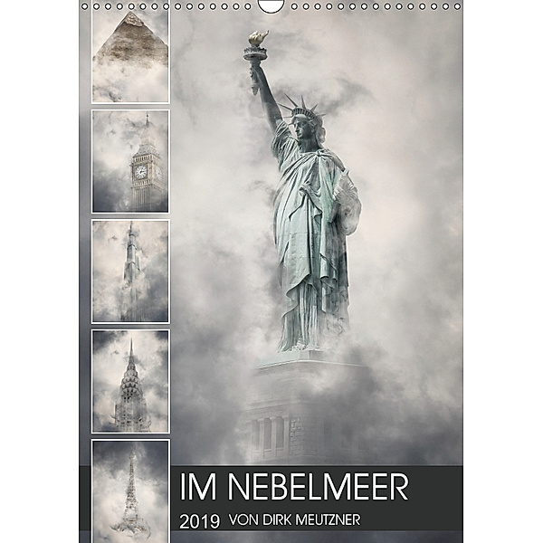 Im Nebelmeer (Wandkalender 2019 DIN A3 hoch), Dirk Meutzner