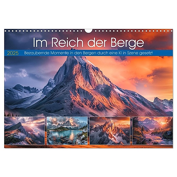 Im Reich der Berge (Wandkalender 2025 DIN A3 quer), CALVENDO Monatskalender, Calvendo, Steffen Gierok-Latniak