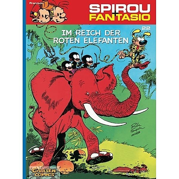 Im Reich der roten Elefanten / Spirou + Fantasio Bd.22, Andre. Franquin