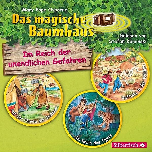 Im Reich der unendlichen Gefahren. Die Hörbuchbox (Das magische Baumhaus),3 Audio-CD, Mary Pope Osborne