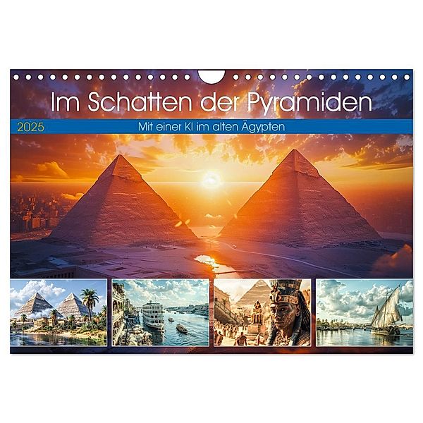Im Schatten der Pyramidern (Wandkalender 2025 DIN A4 quer), CALVENDO Monatskalender, Calvendo, Steffen Gierok-Latniak