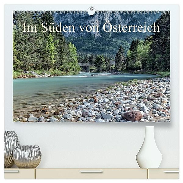 Im Süden von Österreich (hochwertiger Premium Wandkalender 2024 DIN A2 quer), Kunstdruck in Hochglanz, Simone Wunderlich