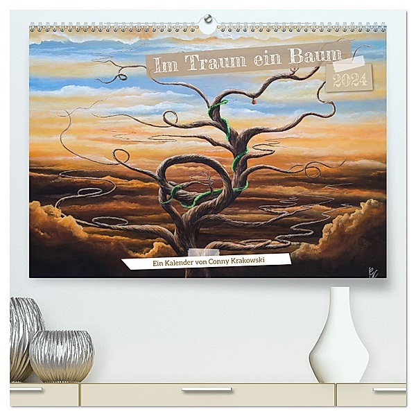 Im Traum ein Baum (hochwertiger Premium Wandkalender 2024 DIN A2 quer), Kunstdruck in Hochglanz, Calvendo, Conny Krakowski