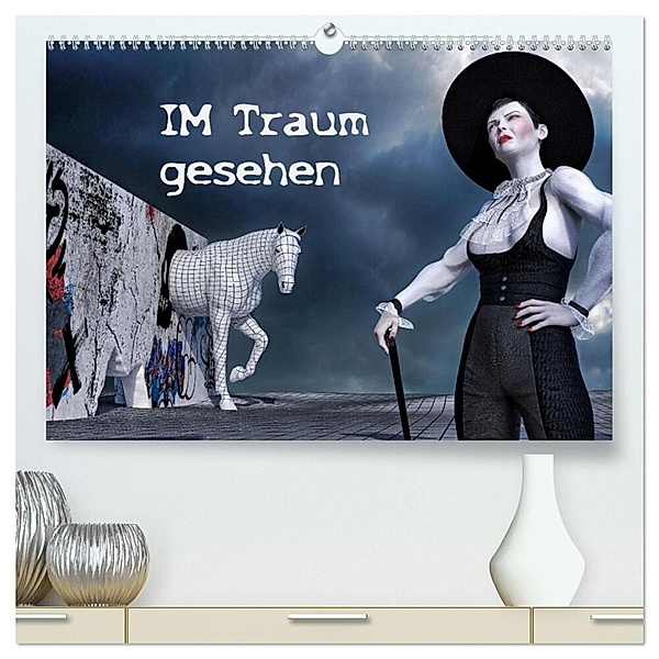 Im Traum gesehen (hochwertiger Premium Wandkalender 2024 DIN A2 quer), Kunstdruck in Hochglanz, Herbert Reinecke