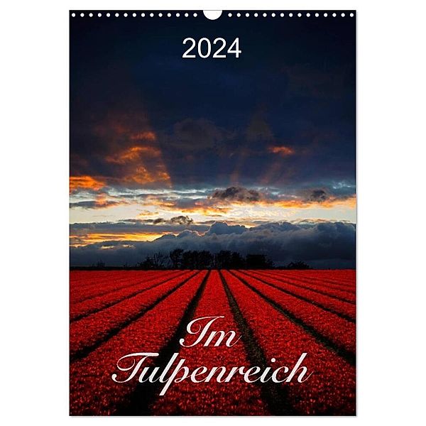Im Tulpenreich (Wandkalender 2024 DIN A3 hoch), CALVENDO Monatskalender, Lucyna Koch
