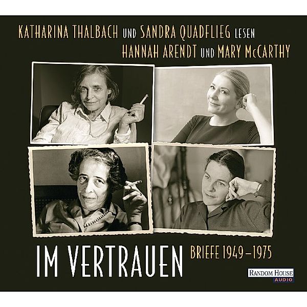 Im Vertrauen,2 Audio-CDs, Hannah Arendt, Mary McCarthy