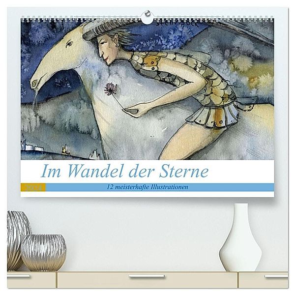 Im Wandel der Sterne (hochwertiger Premium Wandkalender 2024 DIN A2 quer), Kunstdruck in Hochglanz, Svetlana Tiukkel