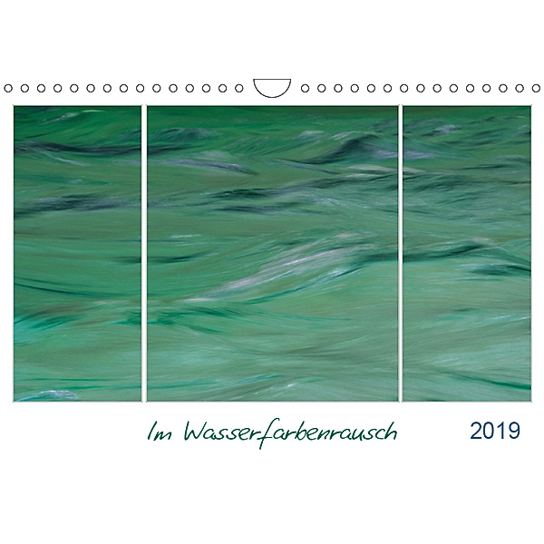 Im Wasserfarbenrausch (Wandkalender 2019 DIN A4 quer), Frauke Fuck