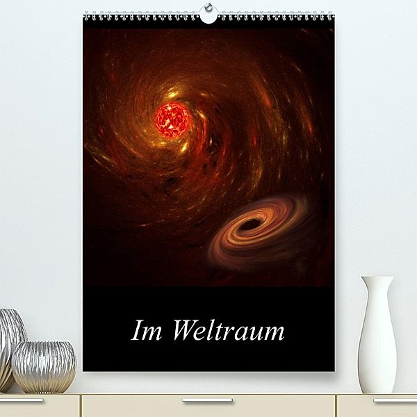 Im Weltraum (Premium, hochwertiger DIN A2 Wandkalender 2023, Kunstdruck in Hochglanz), Alain Gaymard