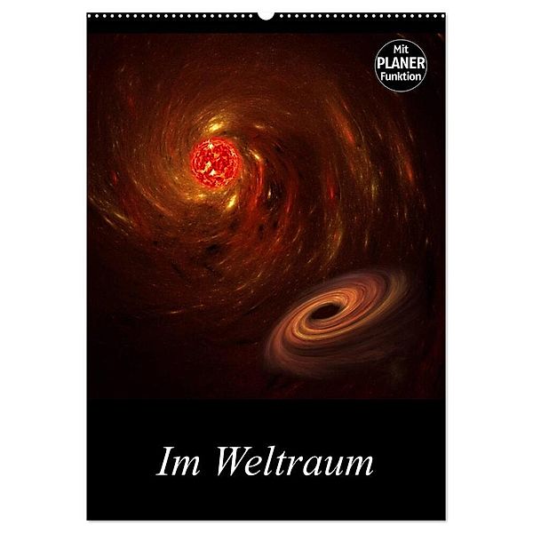 Im Weltraum (Wandkalender 2024 DIN A2 hoch), CALVENDO Monatskalender, Alain Gaymard