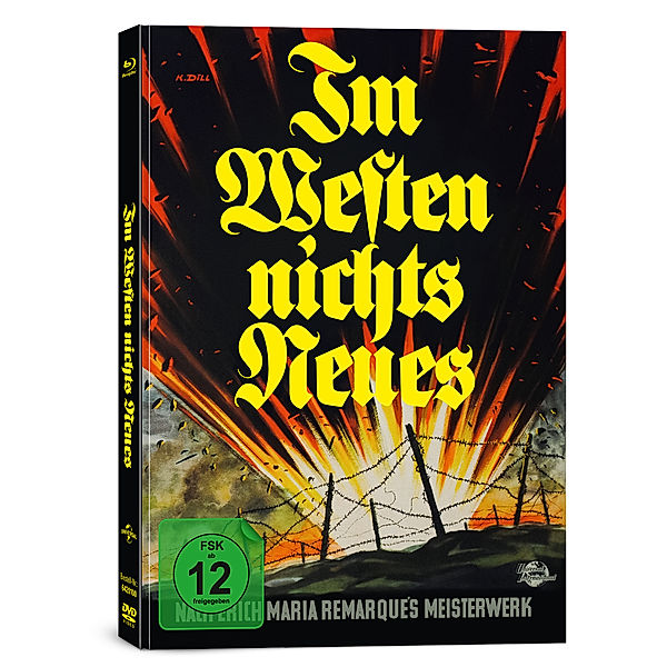 Im Westen nichts Neues (1930) - 3-Disc Limited Collector's Edition im Mediabook, Lewis Milestone