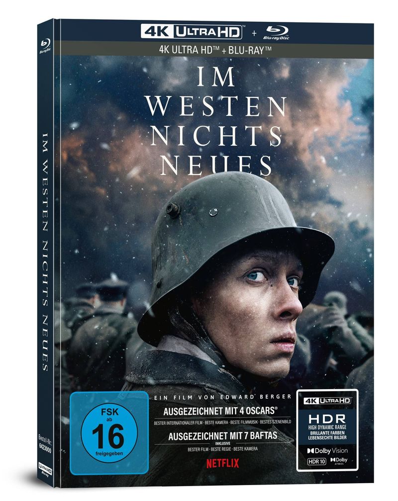 Im Westen nichts Neues 2022 - 2-Disc Limited Collector's Edition im  Mediabook Film | Weltbild.ch