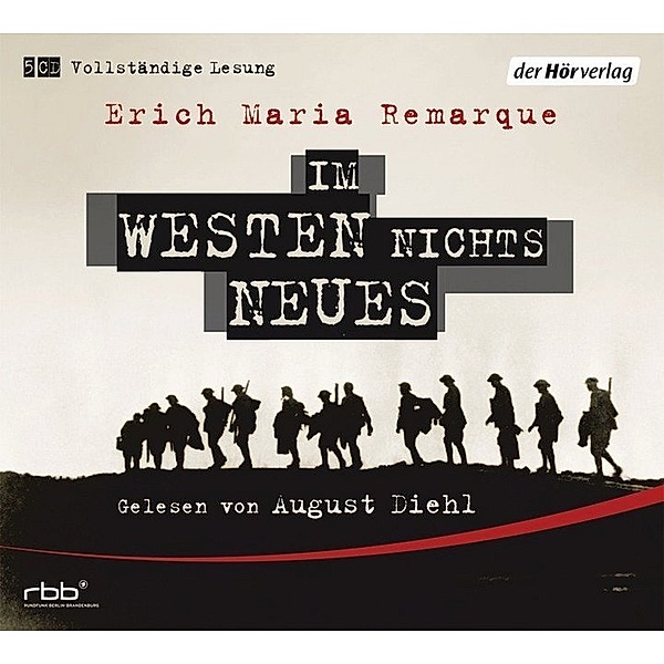 Im Westen nichts Neues,5 Audio-CDs, Erich Maria Remarque
