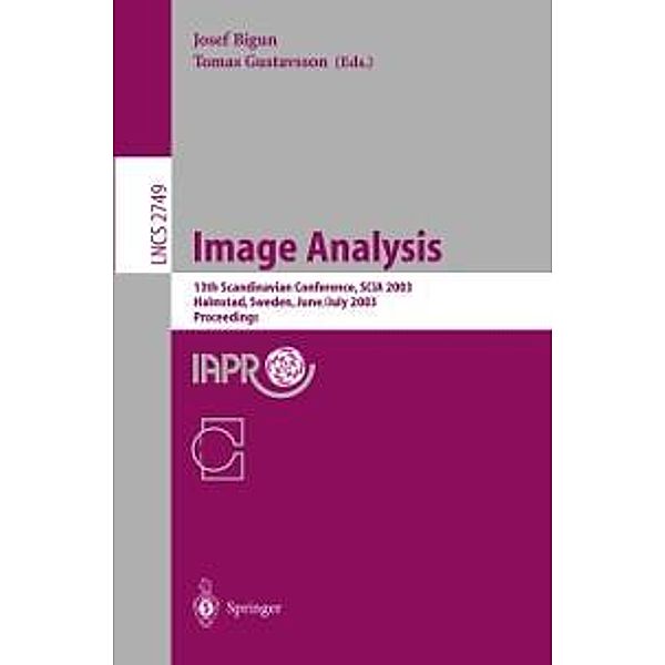 Image Analysis / Lecture Notes in Computer Science Bd.2749