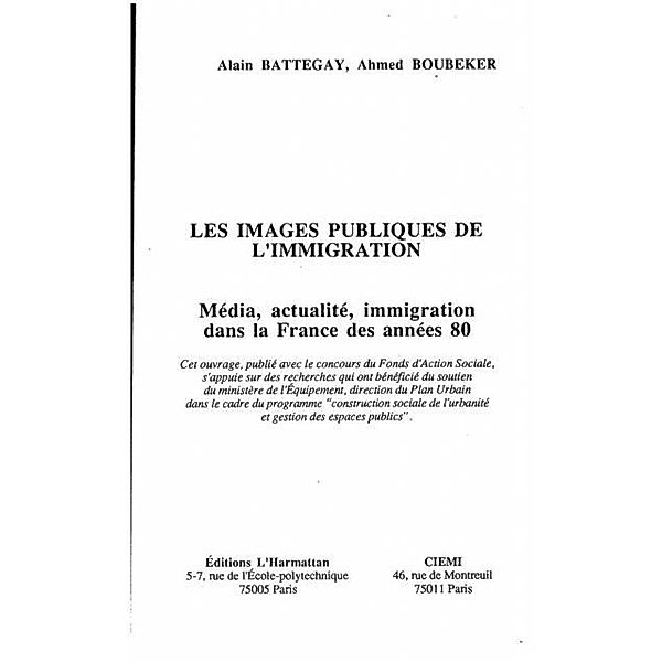 Images publiques de l'immigration / Hors-collection, Battegay