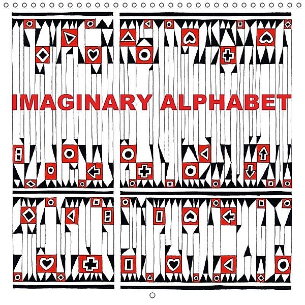 Imaginary alphabet (Wall Calendar 2018 300 &times 300 mm Square), N N