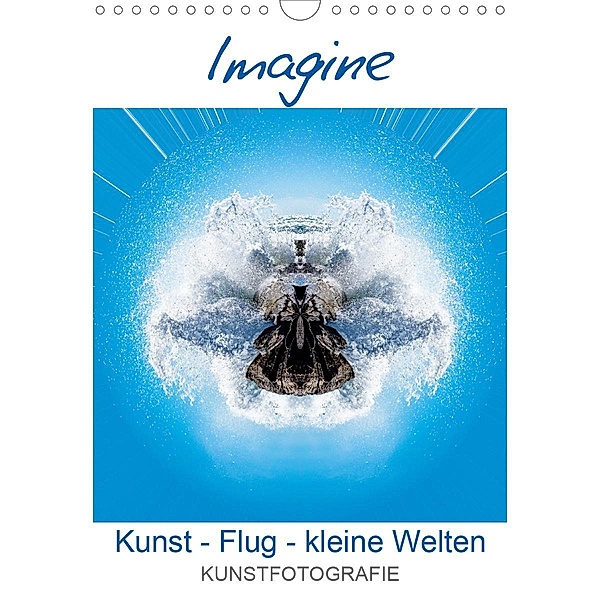 IMAGINE. Kunst - Flug - kleine Welten. (Wandkalender 2020 DIN A4 hoch), Rolando Ruffinengo