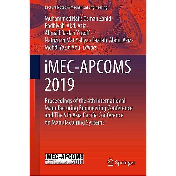 iMEC-APCOMS 2019 / Lecture Notes in Mechanical Engineering