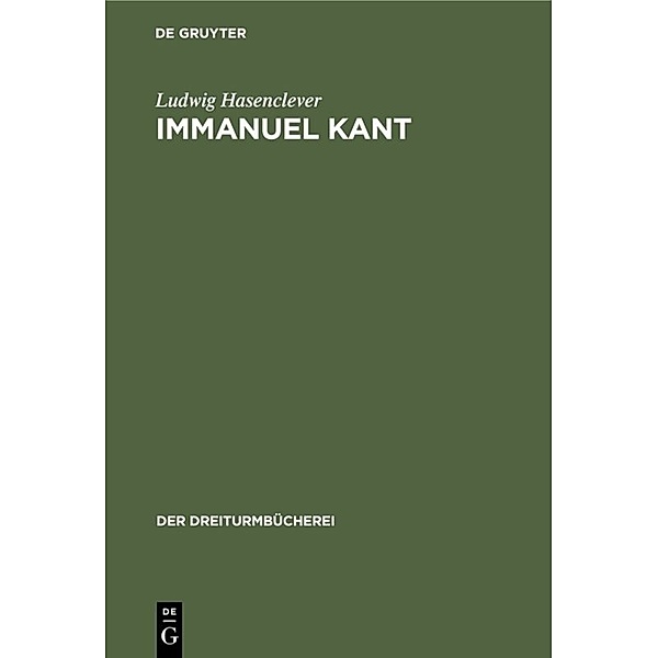 Immanuel Kant, Ludwig Hasenclever