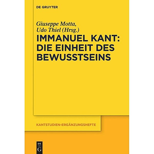 Immanuel Kant: Die Einheit des Bewusstseins