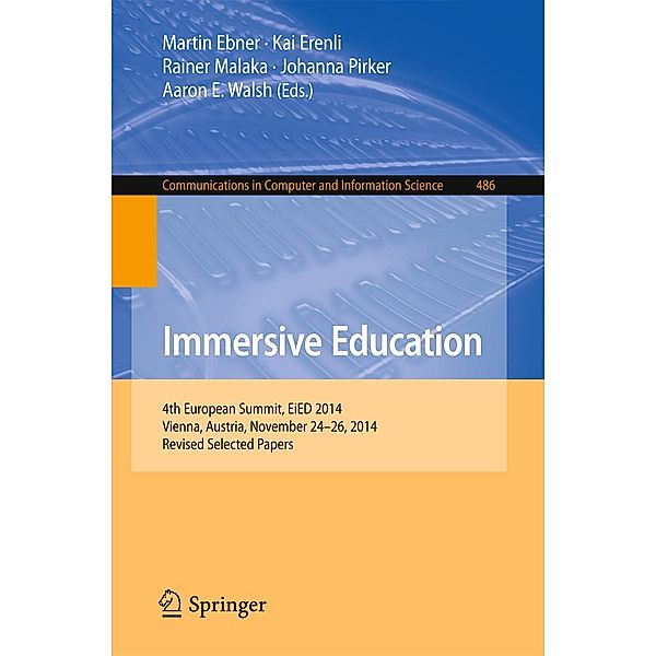 Immersive Education / Communications in Computer and Information Science Bd.486