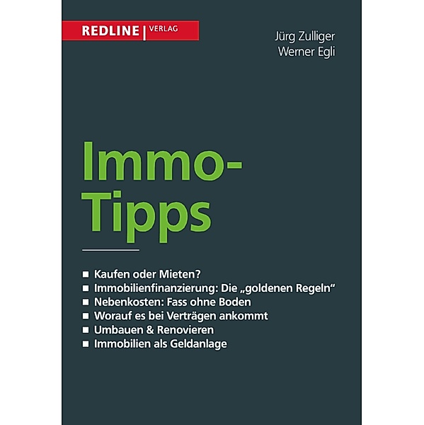 Immo-Tipps, Jürg Zulliger, Werner Egli