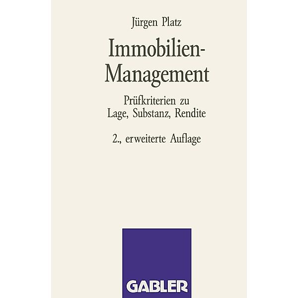 Immobilien-Management, Jürgen Platz