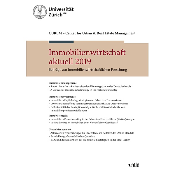 Immobilienwirtschaft aktuell 2019 / Immobilienwirtschaft aktuell Bd.2019