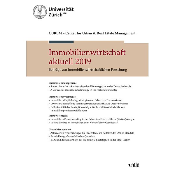 Immobilienwirtschaft aktuell 2019 / Immobilienwirtschaft aktuell Bd.2019