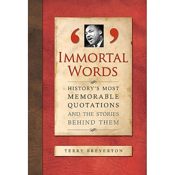 Immortal Last Words, Terry Breverton