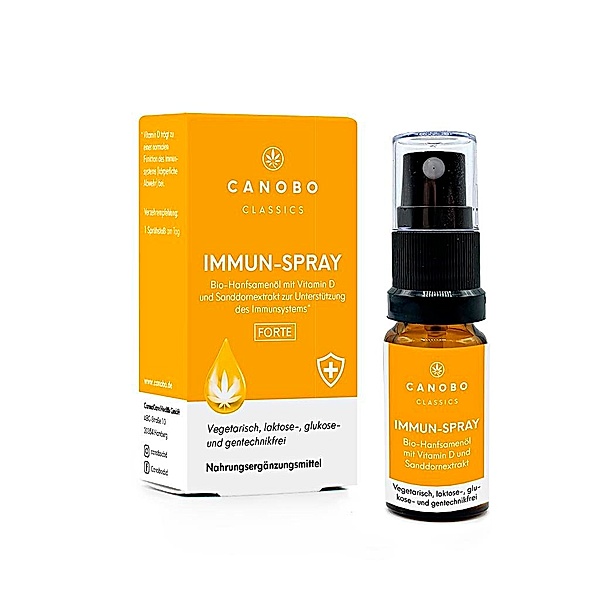 Immun-Spray mit Hanf von CANOBO  (10ml)