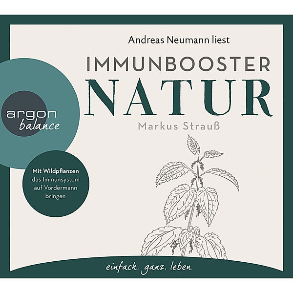 Immunbooster - Immunbooster Natur,1 Audio-CD, Markus Strauss