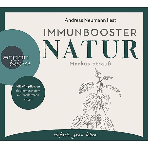 Immunbooster - Immunbooster Natur,1 Audio-CD, Markus Strauß