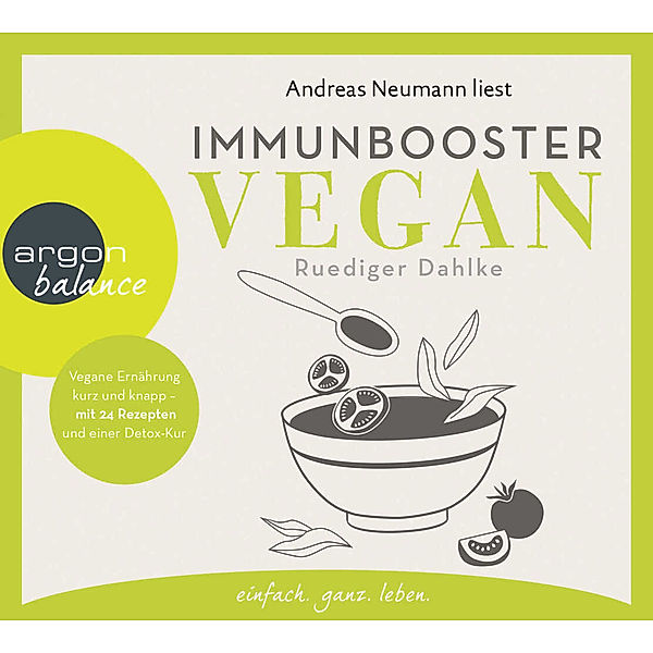 Immunbooster vegan,1 Audio-CD, Ruediger Dahlke