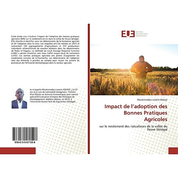 Impact de l'adoption des Bonnes Pratiques Agricoles, Mouhamadou Lamine Ndiaye
