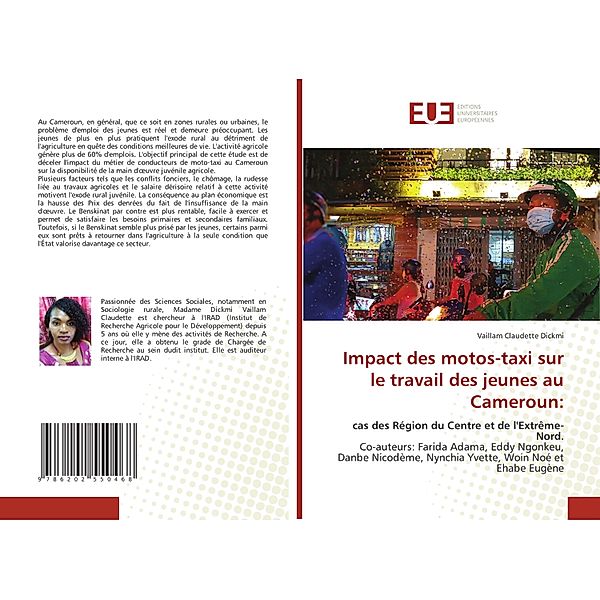 Impact des motos-taxi sur le travail des jeunes au Cameroun:, Vaillam Claudette Dickmi