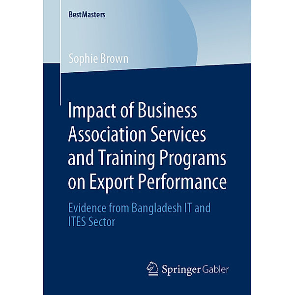 Impact of Business Association Services and Training Programs on Export Performance, Sophie Brown