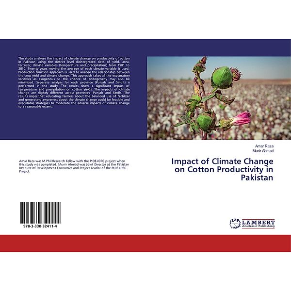 Impact of Climate Change on Cotton Productivity in Pakistan, Amar Raza, Munir AHMAD