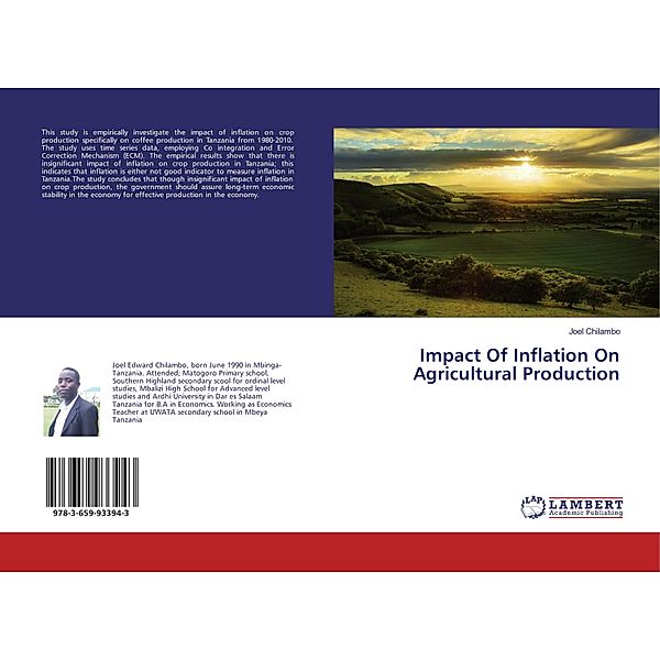 Impact Of Inflation On Agricultural Production, Joel Chilambo
