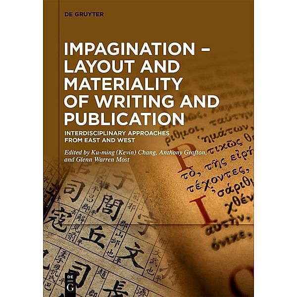 Impagination - Layout and Materiality of Writing and Publication