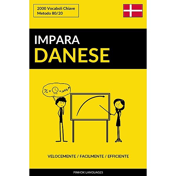 Impara il Danese: Velocemente / Facilmente / Efficiente: 2000 Vocaboli Chiave, Pinhok Languages