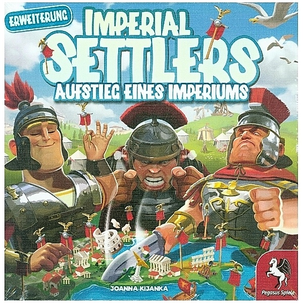 Pegasus Spiele Imperial Settlers - Aufstieg eines Imperiums (Spiel-Zubehör), Joanna Kijanka