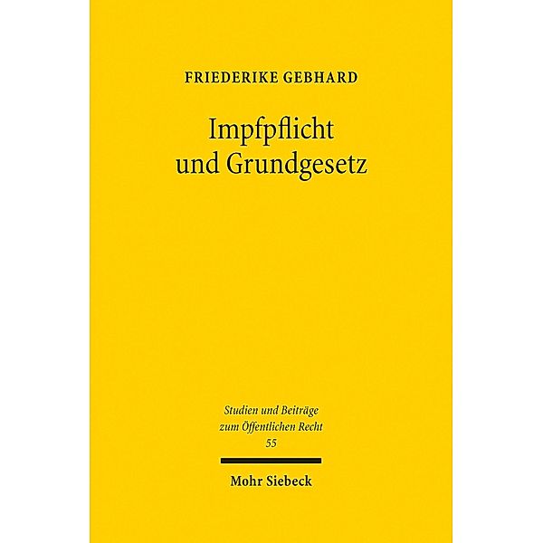 Impfpflicht und Grundgesetz, Friederike Gebhard