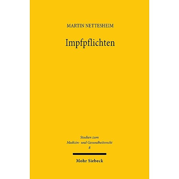 Impfpflichten, Martin Nettesheim