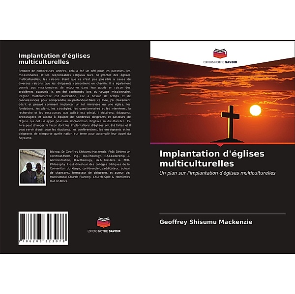 Implantation d'églises multiculturelles, Geoffrey Shisumu Mackenzie