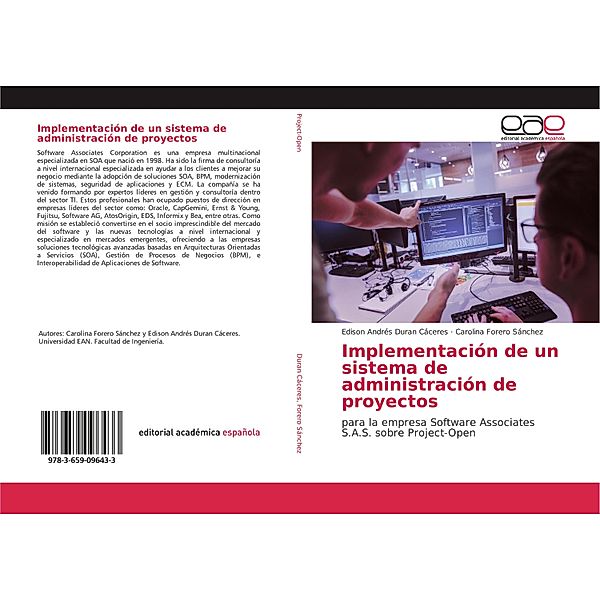 Implementación de un sistema de administración de proyectos, Edison Andrés Duran Cáceres, Carolina Forero Sánchez