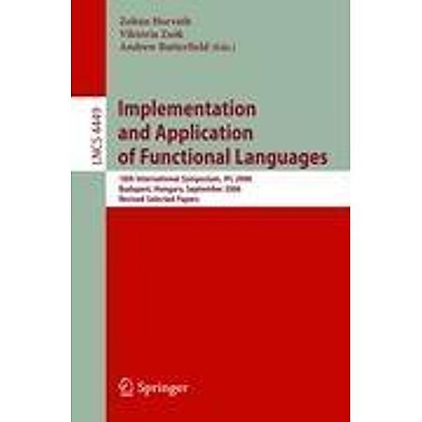 Implementation and Application of Functional Languages