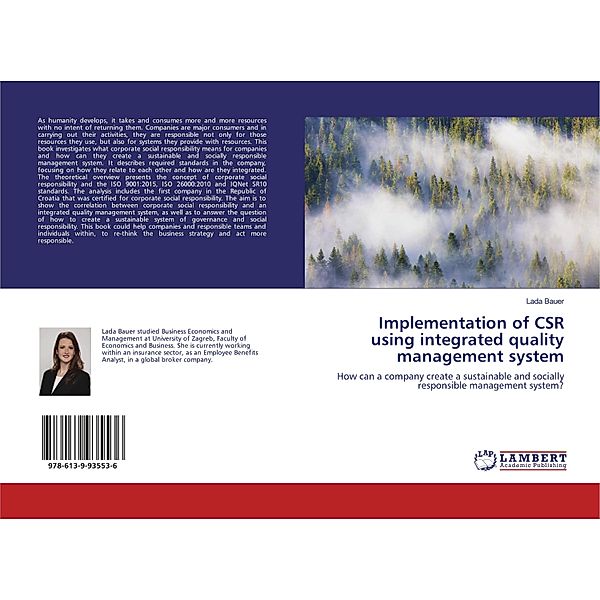 Implementation of CSR using integrated quality management system, Lada Bauer