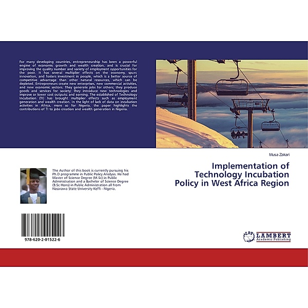 Implementation of Technology Incubation Policy in West Africa Region, Musa Zakari