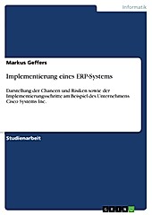 Implementierung eines ERP-Systems - eBook - Markus Geffers,
